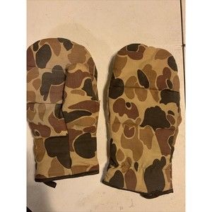 Refrigiwear Cold Protection Mitt Gloves Fleece Lining Mittens Camp Camouflage US